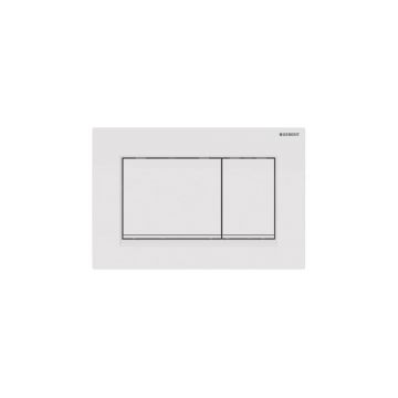 Clapeta de actionare Geberit Sigma30 alb 2 butoane