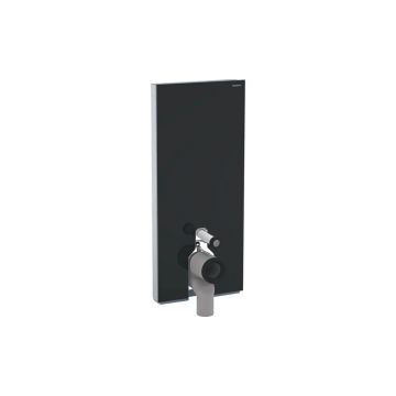 Modul Geberit Monolith Plus pentru wc pe pardoseala negru 114 cm