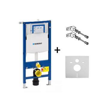 Rezervor wc cu cadru incastrat Geberit Duofix Sigma UP320 sistem de fixare si set izolare fonica