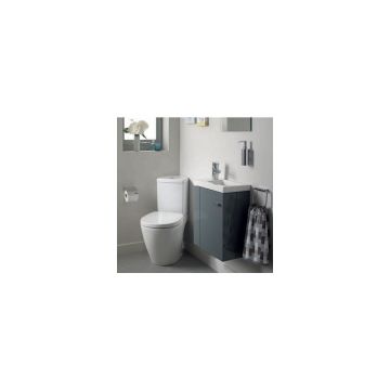 Set vas wc pe pardoseala cu rezervor pe colt si capac softclose Ideal Standard Connect Space