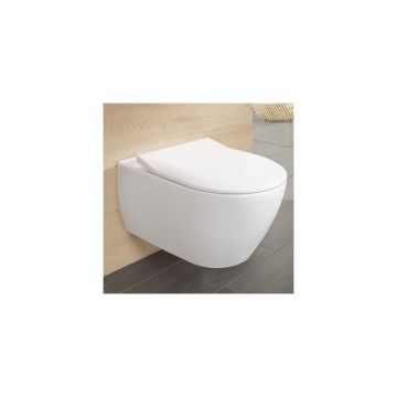 Set vas wc suspendat Villeroy&Boch Subway 2.0 cu capac slim soft close