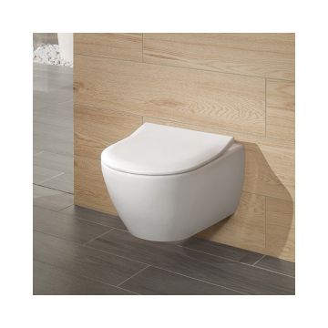 Set vas wc suspendat Villeroy&Boch Subway 2.0 DirectFlush cu capac slim soft close