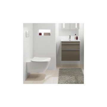 Set vas wc suspendat Villeroy&Boch Venticello Direct Flush cu capac slim soft close