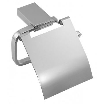 Suport hartie igienica cu protectie crom Ferro Metalia 9
