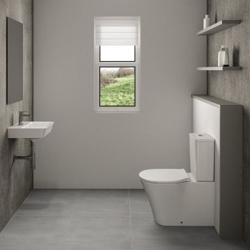 Vas wc pe pardoseala btw Ideal Standard Connect Air AquaBlade pentru rezervor asezat