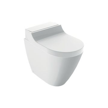 Vas wc pe pardoseala Geberit Aquaclean Tuma Comfort alb alpin cu functie de bideu electric