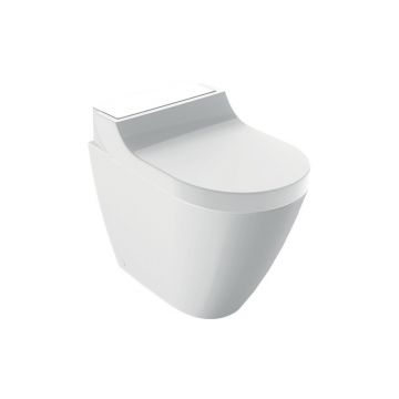 Vas wc pe pardoseala Geberit Aquaclean Tuma Comfort alb cu functie de bideu electric