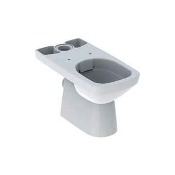 Vas wc pe pardoseala Geberit Selnova Square Rimfree cu spalare verticala