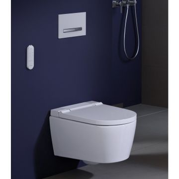 Vas wc suspendat Geberit Aquaclean Sela cu functie de bideu electric alb alpin