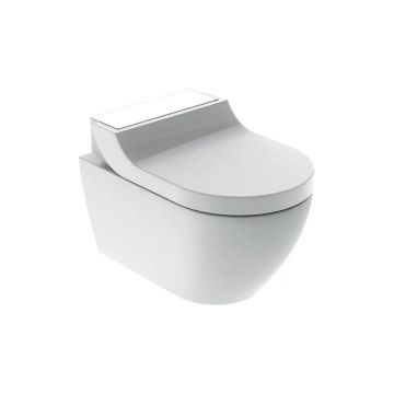 Vas wc suspendat Geberit Aquaclean Tuma Comfort alb cu functie de bideu electric