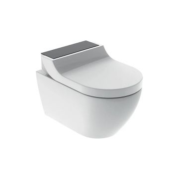 Vas wc suspendat Geberit Aquaclean Tuma Comfort negru cu functie de bideu electric