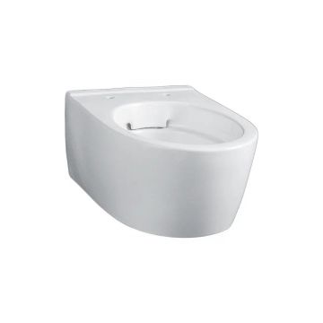 Vas wc suspendat Geberit Icon Rimfree fara capac alb cu spalare verticala