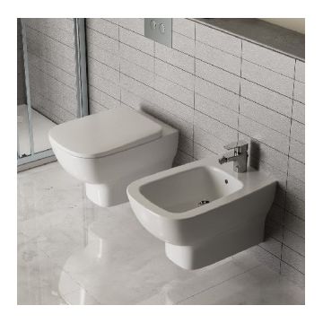 Capac wc Ideal Standard cu inchidere lenta Esedra 44x36 cm