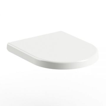 Capac WC Ravak Concept Chrome Uni 02A cu inchidere lenta alb