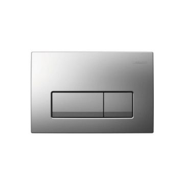 Clapeta actionare rezervor incastrat, Geberit Delta 51, crom mat Clapeta actionare rezervor incastrat, Geberit Delta 51, crom mat
