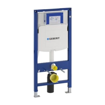 Rezervor incastrat Geberit Duofix Sigma UP320 de 12 cm grosime cu cadru si actionare frontala H112 cm