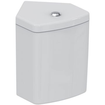 Rezervor pe vas wc Ideal Standard Connect Space cu montare pe colt