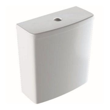 Rezervor WC Geberit Selnova Square alimentare laterala 36,8x16xH38,6 cm