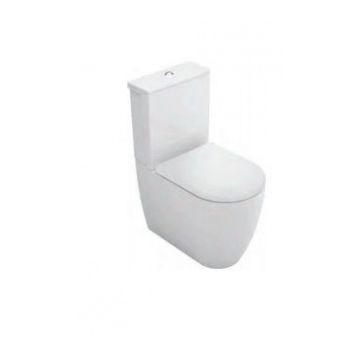 Set PROMO Vas WC Gala Coral pe pardoseala 62x36 cm, rezervor si capac Slim Soft Close la reducere