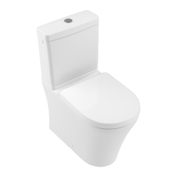 Set PROMO vas WC Rimless, rezervor, capac WC Villeroy&Boch O.Novo 61x36xH79 cm la reducere