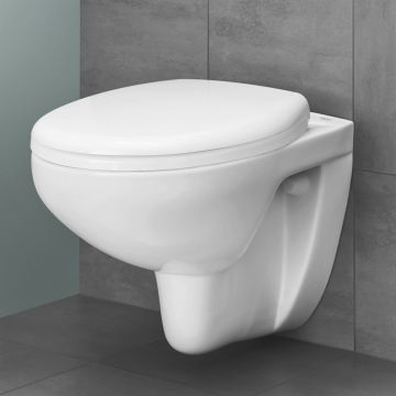 Set vas wc suspendat Bau Ceramic cu capac Bau Ceramic fix