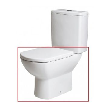 Vas WC Gala Smart monobloc pentru rezervor pe vas 35 x 65 cm