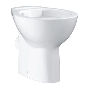 Vas WC Grohe Bau Ceramic pe pardoseala Rimless 52x36xH40 cm la reducere