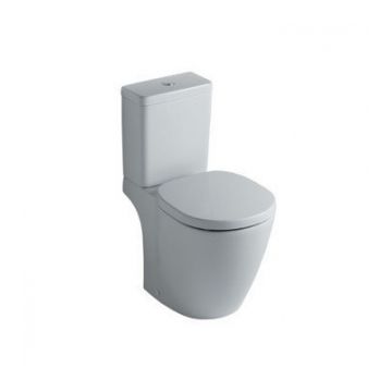 Vas WC monobloc Ideal Standard Connect,scurgere orizontala,36x66 cm