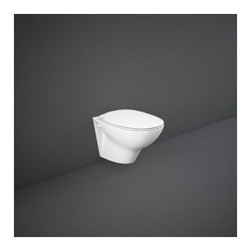 Vas wc Rak Ceramics Morning suspendat Rimless 52x36,5 cm la reducere