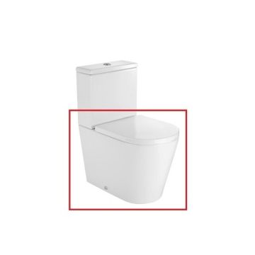 Vas WC Roca Inspira monobloc cu dubla evacuare 60x37xH40 cm Vas WC Roca Inspira monobloc cu dubla evacuare 60x37xH40 cm