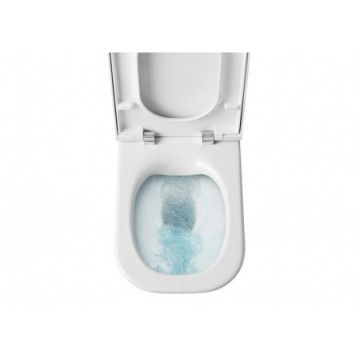 Vas WC Roca The Gap Rimless back-to-wall pentru rezervor asezat