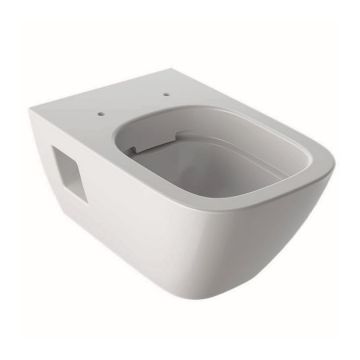 Vas WC suspendat Geberit Selnova Rimless Square 54x35xH33 cm