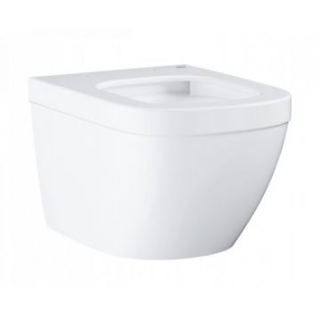 Vas WC suspendat Grohe Euro Ceramic BTW Triple Vortex Rimless 49 x 37,4 cm la reducere