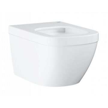 Vas WC suspendat Grohe Euro Ceramic BTW Triple Vortex Rimless, 54 x 37,4 cm la reducere