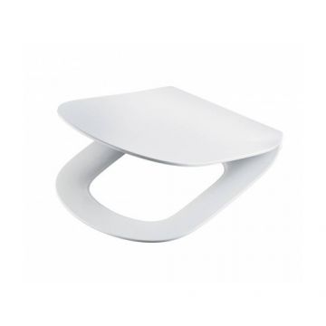 Capac Vas Wc Ideal Standard Tesi slim, inchidere normala, alb - Culoare Alb pal