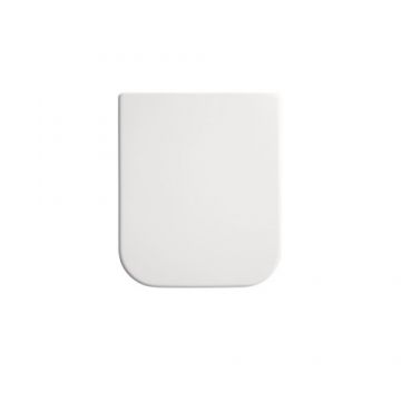 Capac WC Gala Emma Square soft-close - Culoare Alb pal