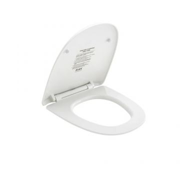 Capac Wc Rak Sensation soft-close - Culoare Alb pal