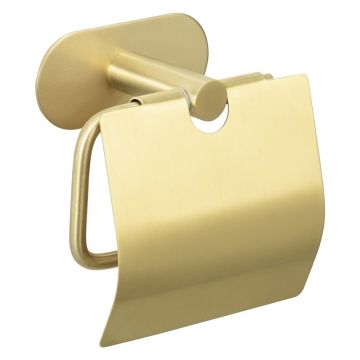Suport pentru hârtie igienică autoadeziv din oțel inoxidabil Orea Gold – Wenko