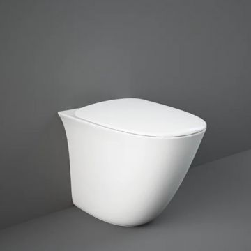 Vas Wc Rak Sensation Rimeless stativ cu fixare ascunsa - Culoare Alb pal