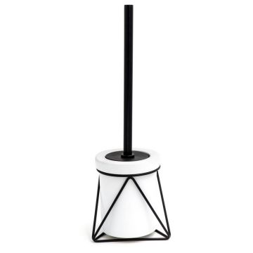 GARNITURĂ DE PERIE PENTRU WC in metal, ceramică plastic GARNITURĂ DE PERIE PENTRU WC in metal, ceramică plastic