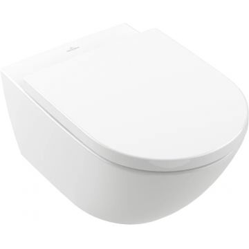 Vas WC suspendat Villeroy & Boch Subway 3.0 56x37cm  TwistFlush  alb Alpin