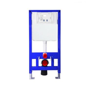 Cadru WC incastrat rezervor AC, din otel inoxidabil si plastic, 108.5x50 cm, cu buton mecanic, Elysium Cadru WC incastrat rezervor AC, din otel inoxidabil si plastic, 108.5x50 cm, cu buton mecanic, Elysium