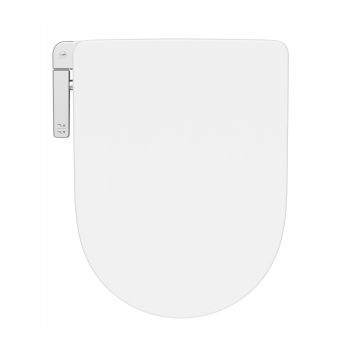 Capac wc Roca Multiclean M3 Round cu functie de bideu electric  alb EXPUS