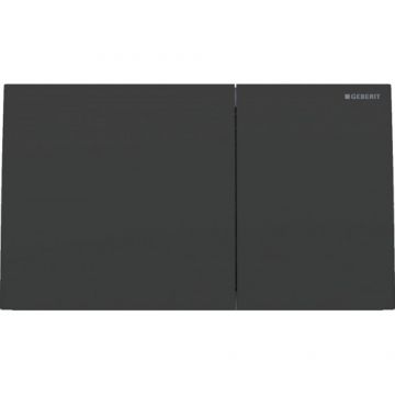 Clapeta actionare rezervor Geberit Sigma 70, negru mat