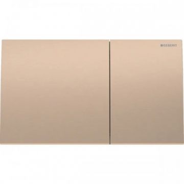 Clapeta actionare rezervor Geberit Sigma 70, rosu-auriu periat