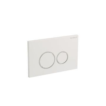 Clapeta cu actionare dubla AC-R, cu doua volume, din plastic, 24 cm, alb, Elysium Clapeta cu actionare dubla AC-R, cu doua volume, din plastic, 24 cm, alb, Elysium