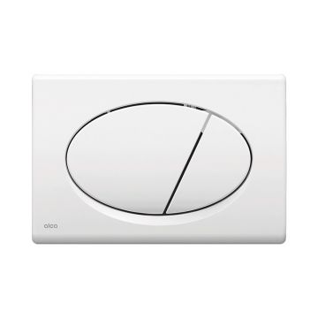 Clapeta cu actionare dubla, Alcadrain, Basic, pentru rezervor incastrat