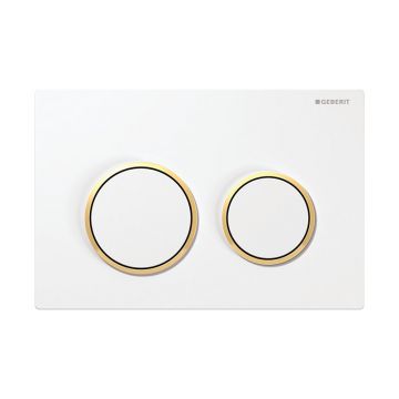 Clapeta cu actionare dubla Geberit, Omega20, alb