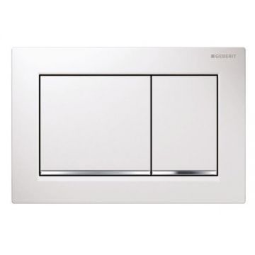 Clapeta cu dubla actionare Geberit, Omega 30, alb