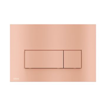 Clapetă de acționare, Alcadrain, Thin, cu două volume, red gold mat